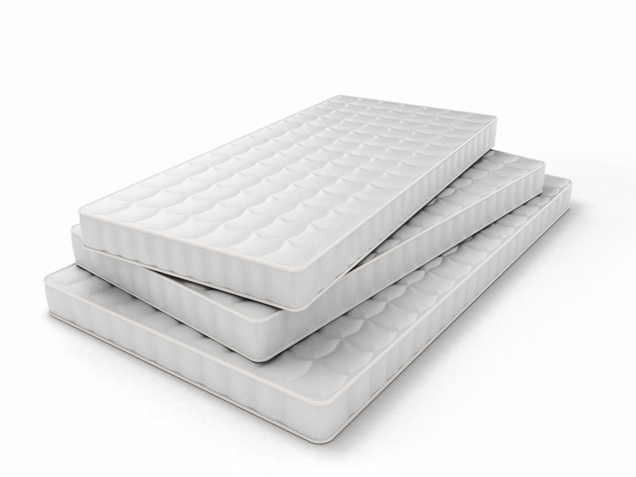 Different Sizes Mattresses Stack