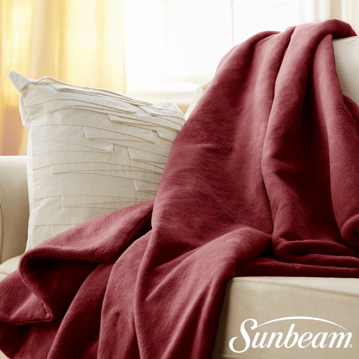 Red Sunbeam Heated Blanket