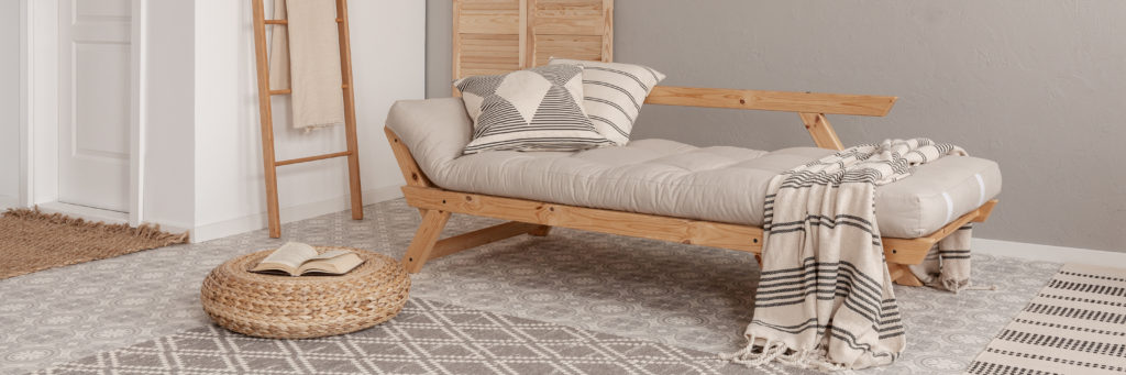 how to make a futon more comfortable